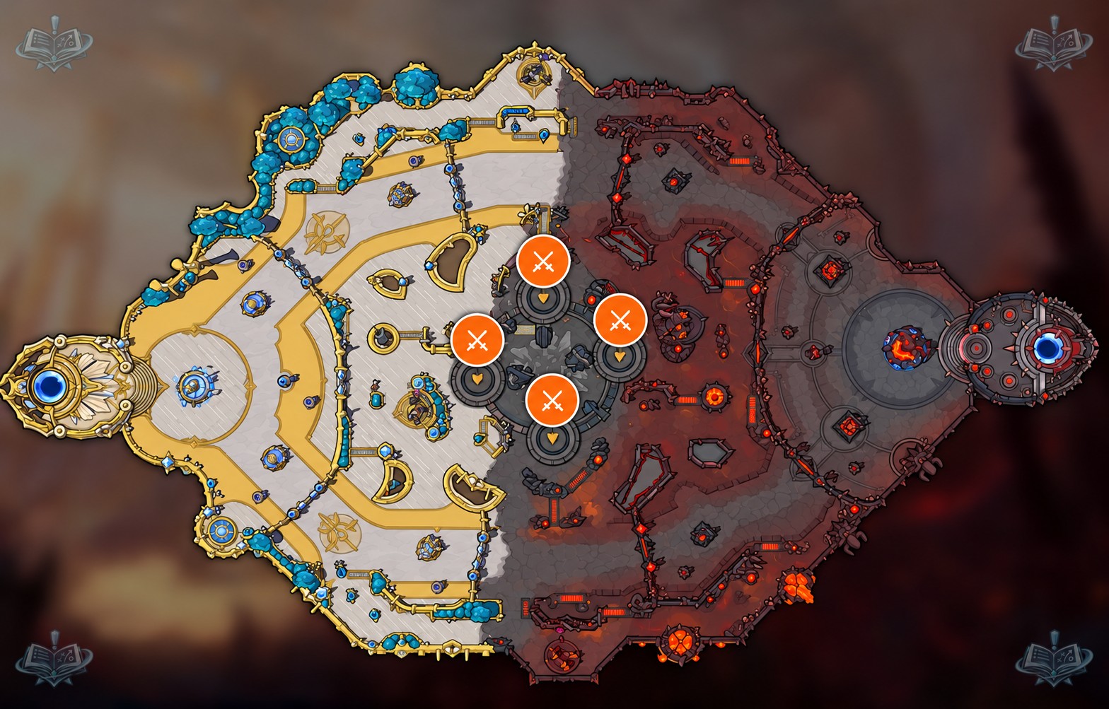 Where the objective appears