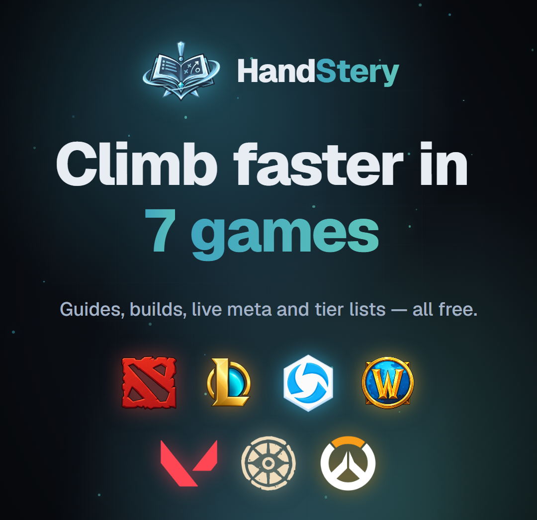 Dota 2 Guides: Builds, Meta & Tier List 2026 · HandStery